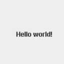 helloworld